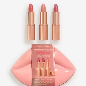 Charlotte Tilbury Iconic Mini Lip Trio - Rosy Hues